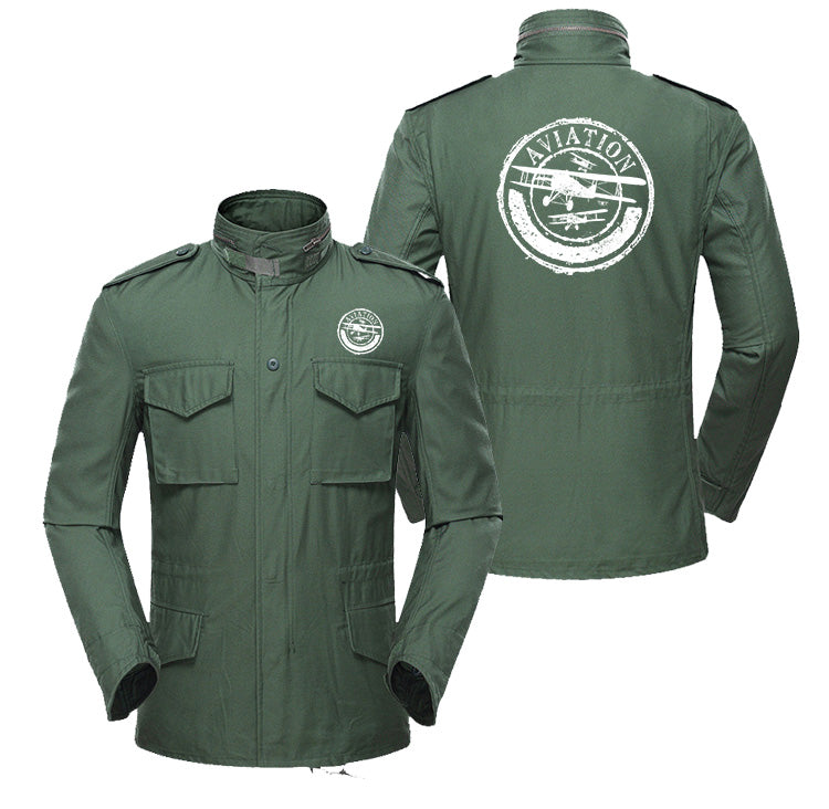 Aviation Lovers Designed Military Coats
