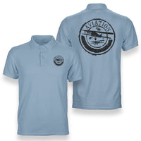 Thumbnail for Aviation Lovers Designed Double Side Polo T-Shirts