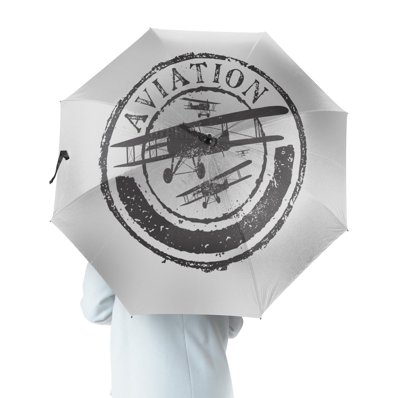 Aviation Lovers Designed Umbrella