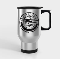 Thumbnail for Aviation Lovers Designed Travel Mugs (With Holder)