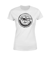 Thumbnail for Aviation Lovers Designed Women T-Shirts