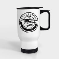 Thumbnail for Aviation Lovers Designed Travel Mugs (With Holder)