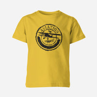 Thumbnail for Aviation Lovers Designed Children T-Shirts