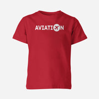 Thumbnail for Aviation Designed Children T-Shirts