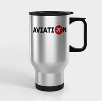 Thumbnail for Aviation Designed Travel Mugs (With Holder)