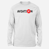 Thumbnail for Aviation Designed Long-Sleeve T-Shirts