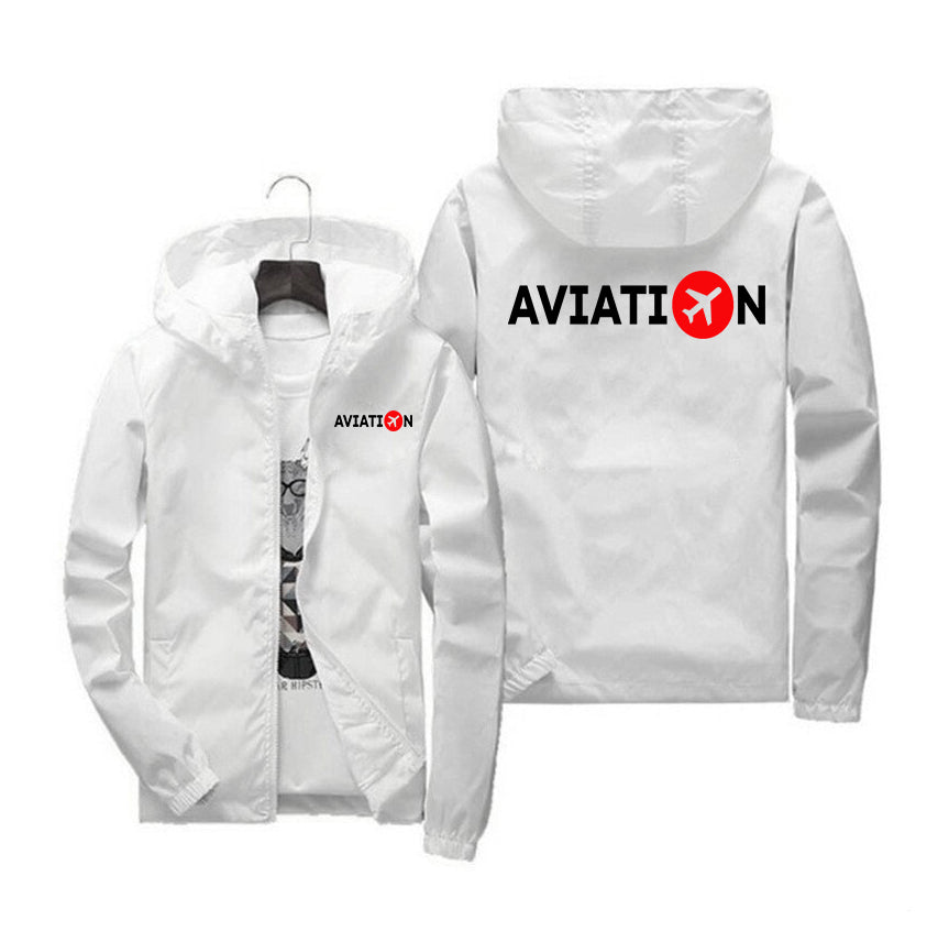 Aviation Designed Windbreaker Jackets
