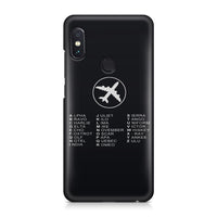 Thumbnail for Aviation Alphabet 2 Designed Xiaomi Cases
