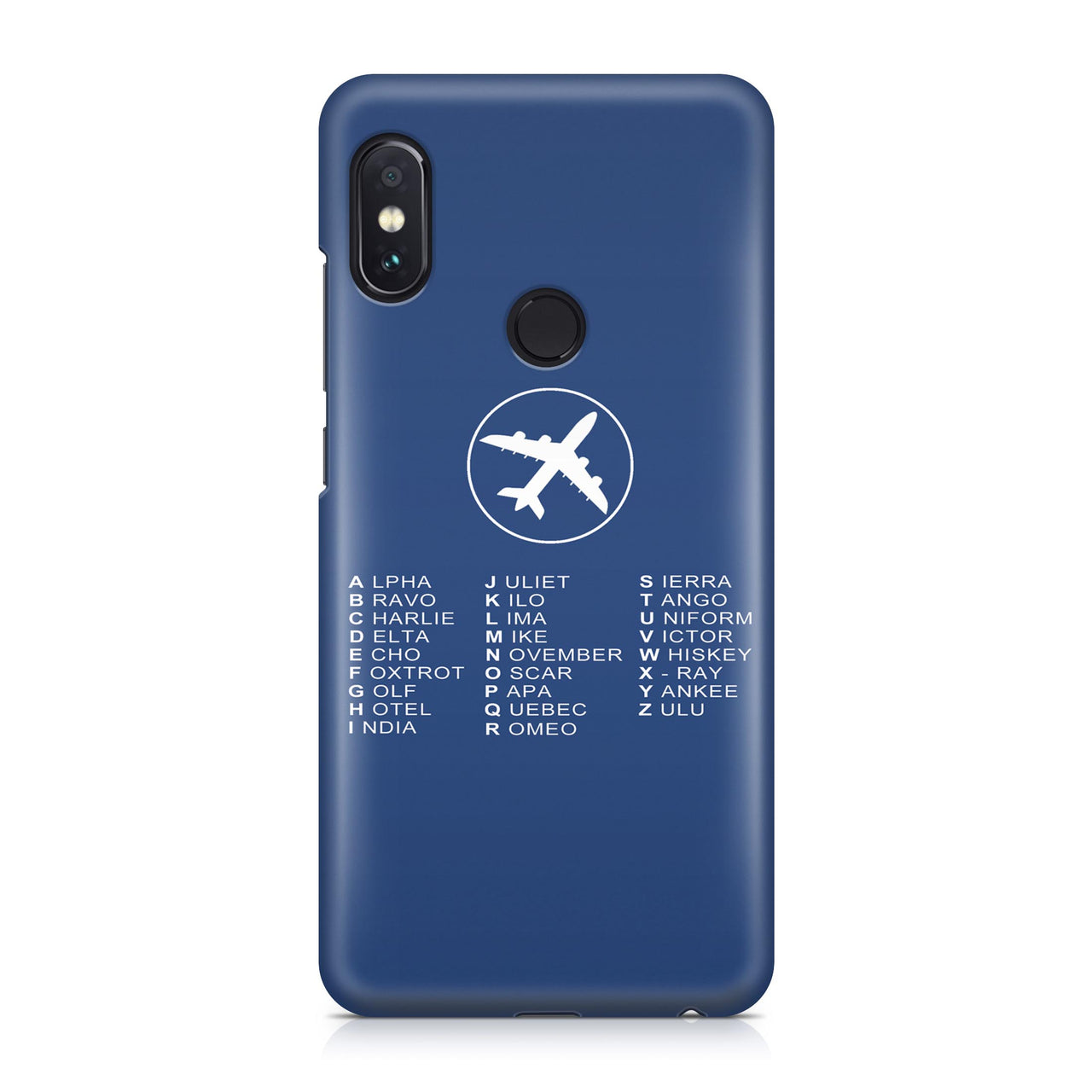 Aviation Alphabet 2 Designed Xiaomi Cases