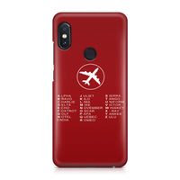 Thumbnail for Aviation Alphabet 2 Designed Xiaomi Cases