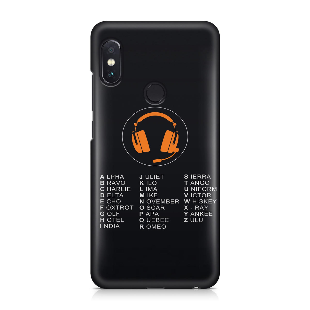 Aviation Alphabet 3 Designed Xiaomi Cases