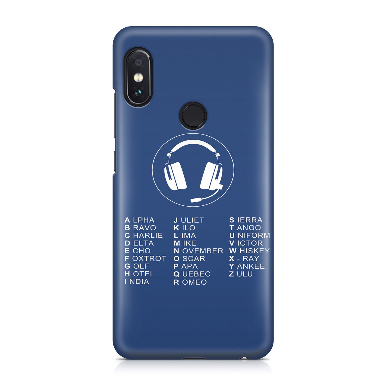 Aviation Alphabet 3 Designed Xiaomi Cases