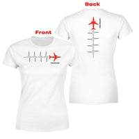Thumbnail for Aviation Heartbeats Designed Double-Side T-Shirts