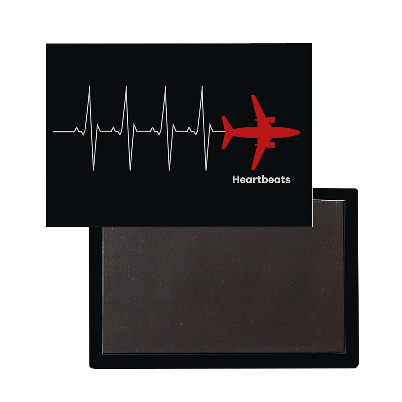 Aviation Heartbeats Designed Magnet Pilot Eyes Store 