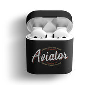 Thumbnail for Aviator - Dont Make Me Walk Designed AirPods  Cases
