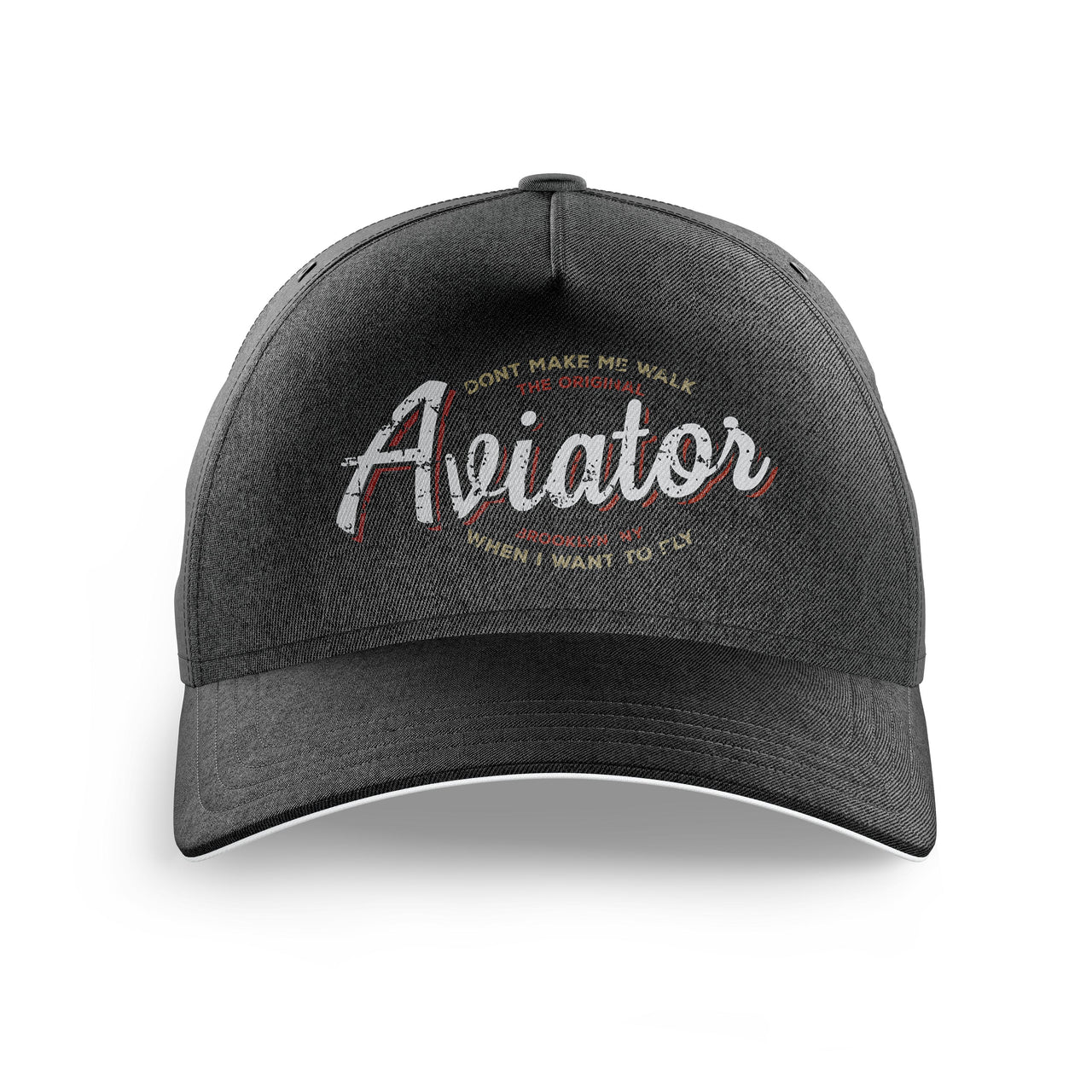 Aviator - Dont Make Me Walk Printed Hats