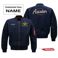 Thumbnail for Aviator - Dont Make Me Walk Designed Pilot Jackets (Customizable)