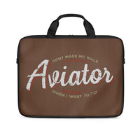Thumbnail for Aviator - Dont Make Me Walk Designed Laptop & Tablet Bags