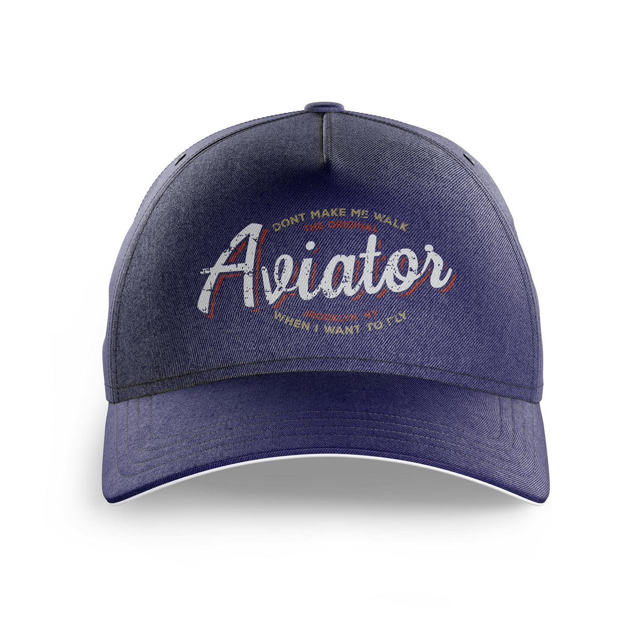 Aviator - Dont Make Me Walk Printed Hats