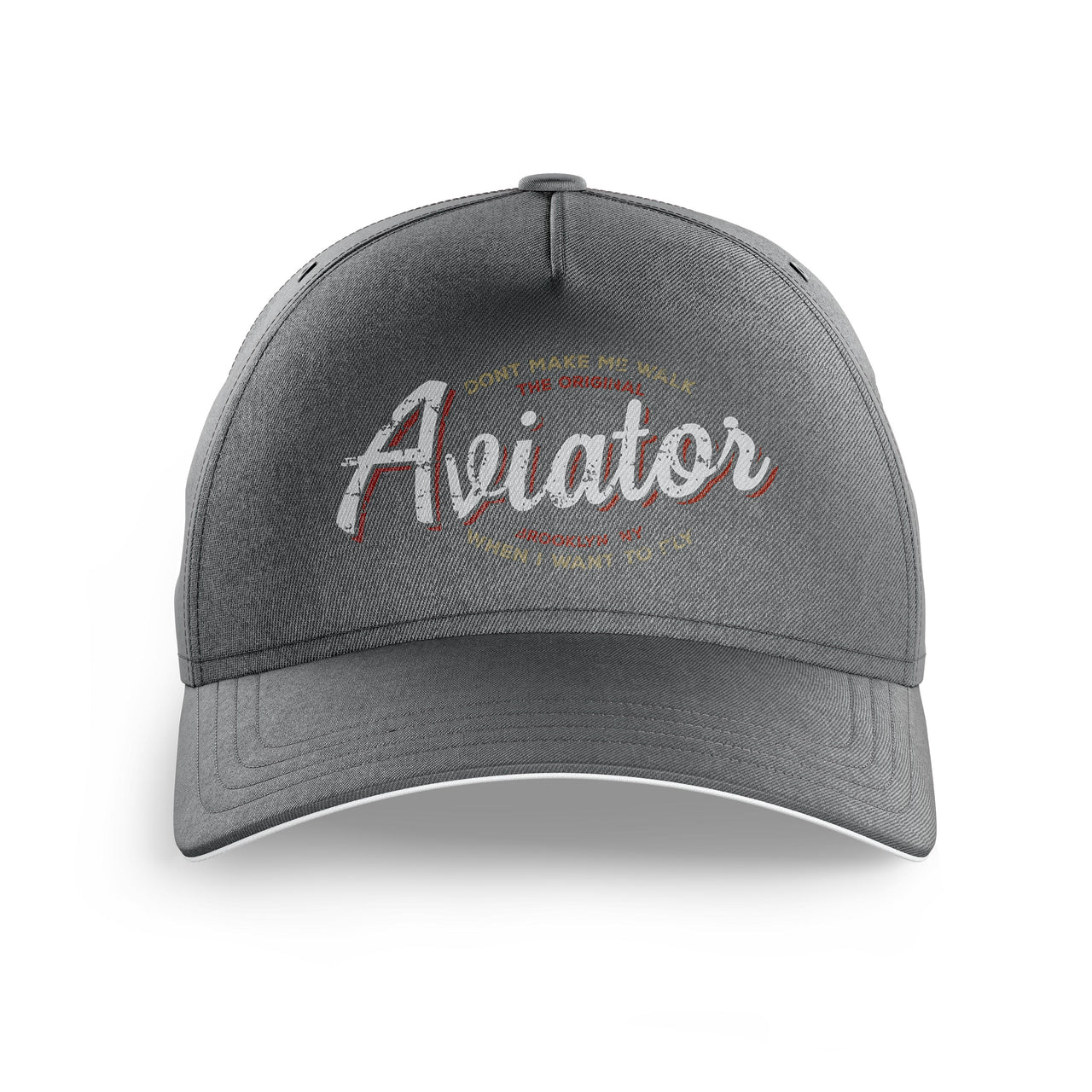 Aviator - Dont Make Me Walk Printed Hats