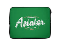 Thumbnail for Aviator - Dont Make Me Walk Designed Laptop & Tablet Cases