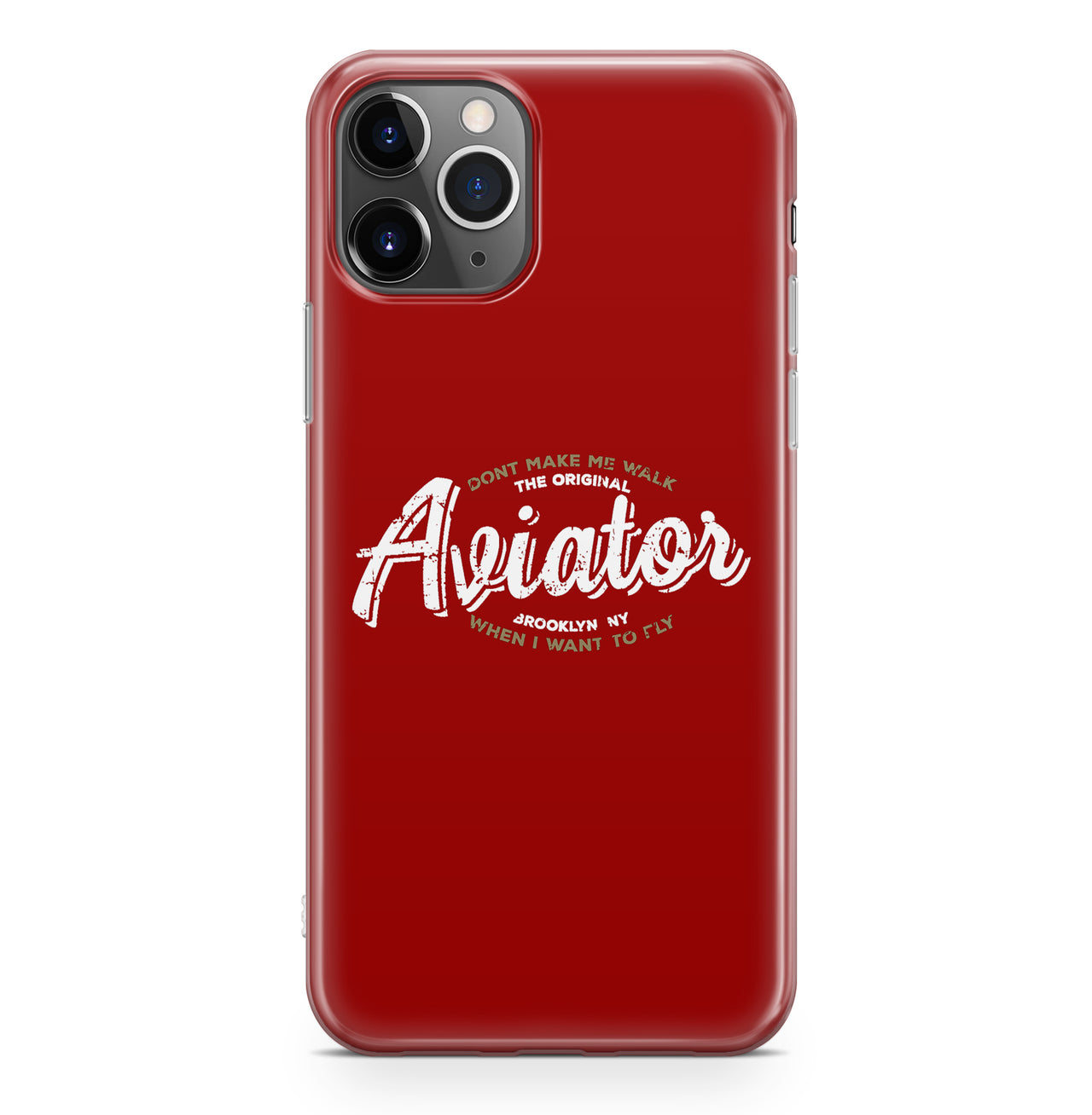 Aviator - Dont Make Me Walk Designed iPhone Cases