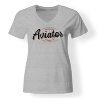 Thumbnail for Aviator - Dont Make Me Walk Designed V-Neck T-Shirts