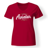 Thumbnail for Aviator - Dont Make Me Walk Designed V-Neck T-Shirts
