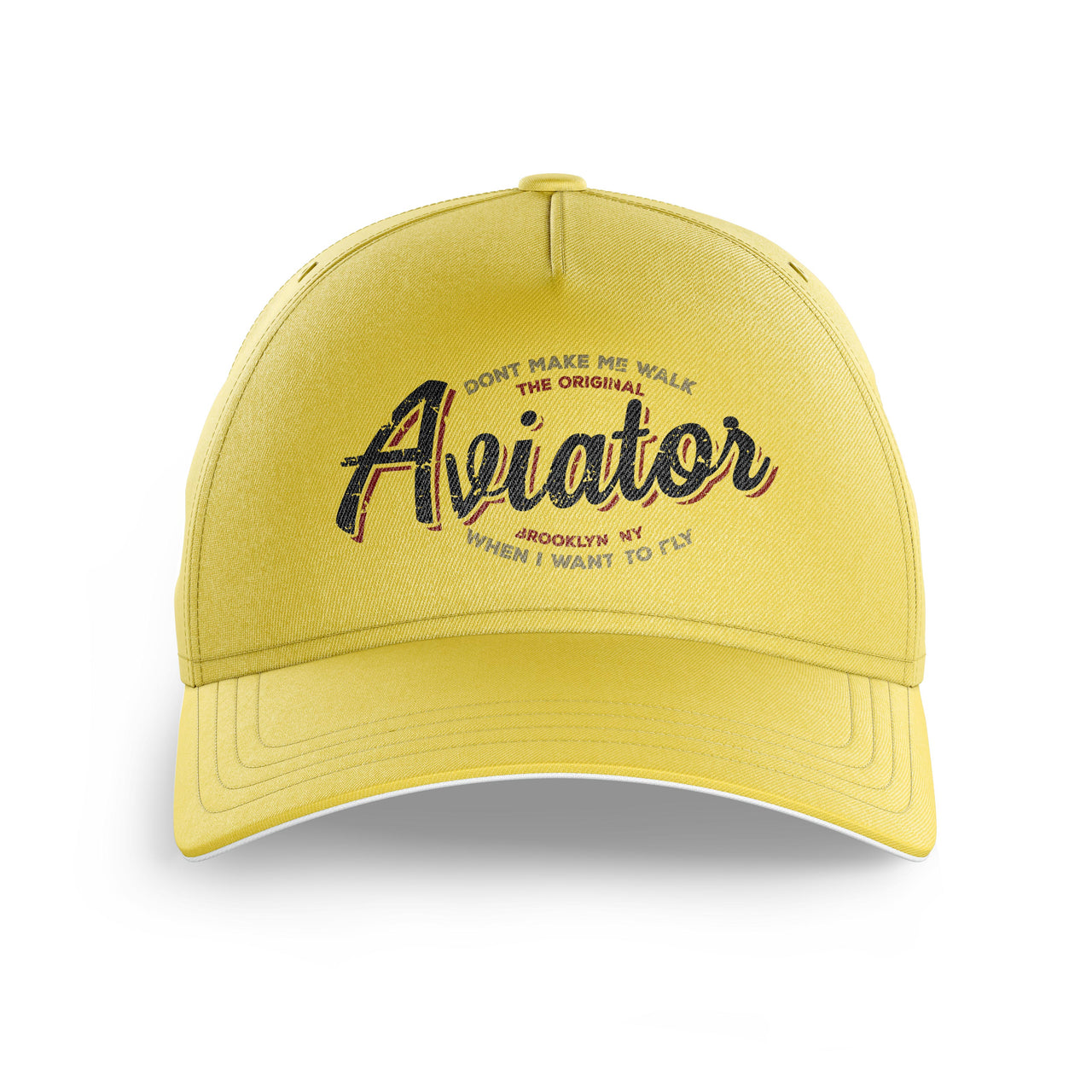 Aviator - Dont Make Me Walk Printed Hats