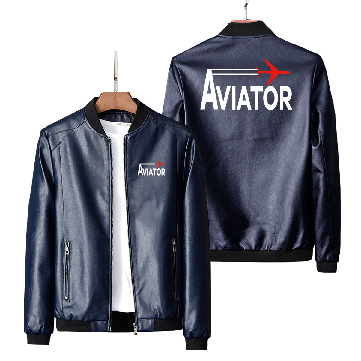 Aviator Designed PU Leather Jackets