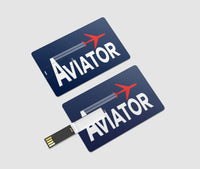 Thumbnail for Aviator Designed USB Cards