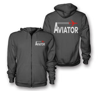 Thumbnail for Aviator Designed Zipped Hoodies