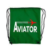 Thumbnail for Aviator Designed Drawstring Bags