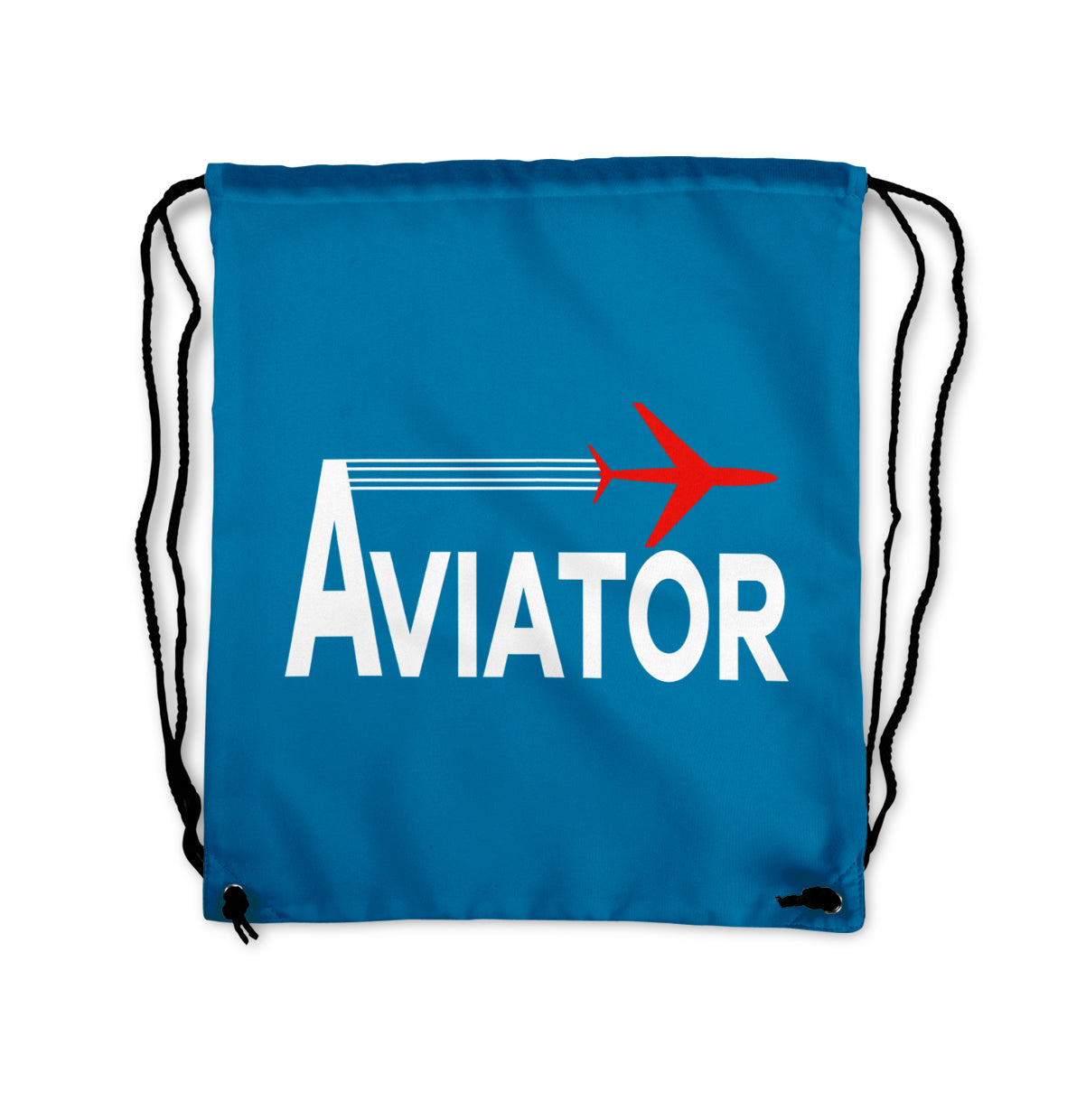 Aviator Designed Drawstring Bags