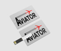 Thumbnail for Aviator Designed USB Cards
