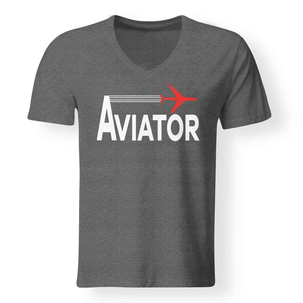 Aviator Designed V-Neck T-Shirts