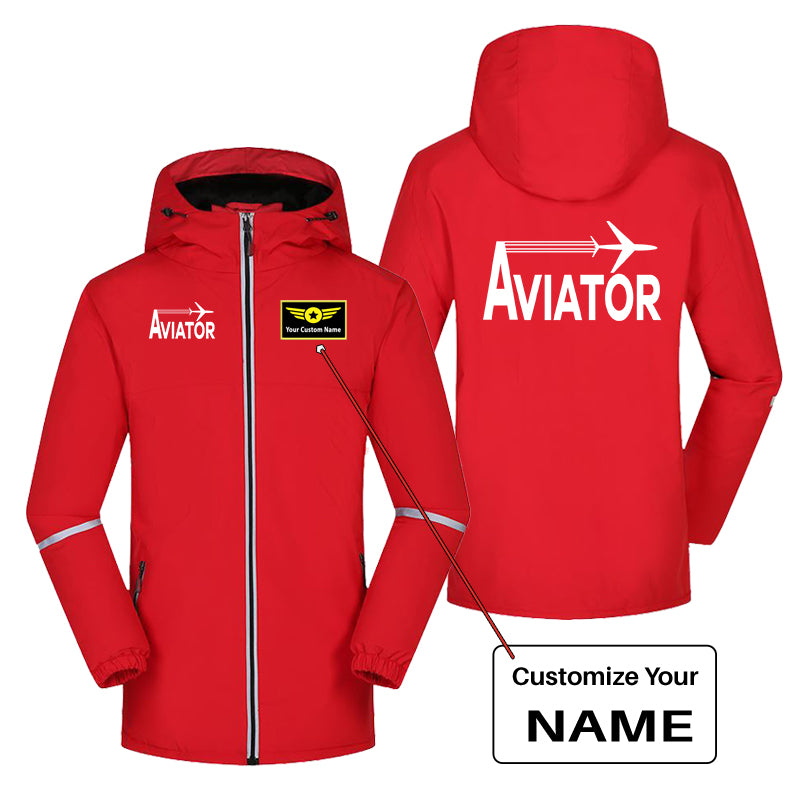 Aviator Designed Rain Coats & Jackets