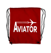 Thumbnail for Aviator Designed Drawstring Bags