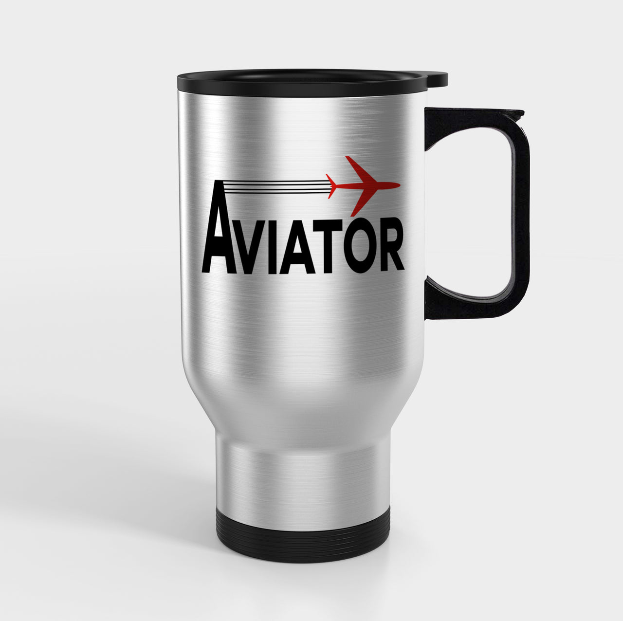 Aviator Designed Travel Mugs (With Holder)