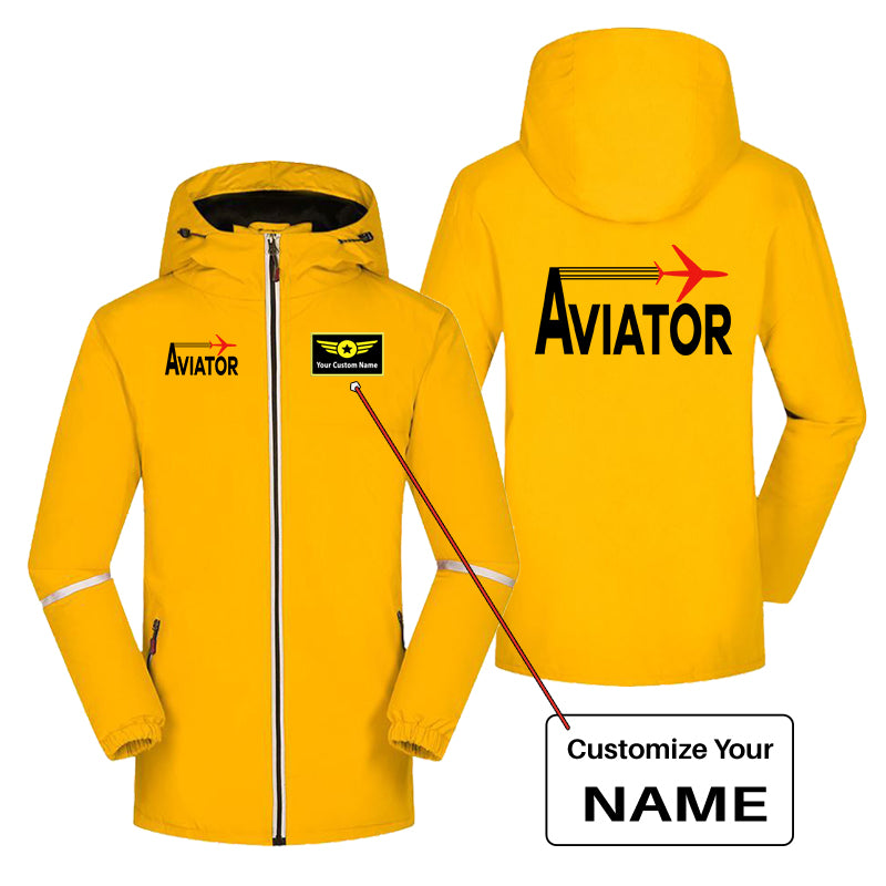 Aviator Designed Rain Coats & Jackets