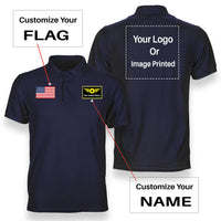 Thumbnail for Custom Flag & Name & Logo Designed Polo T-Shirts