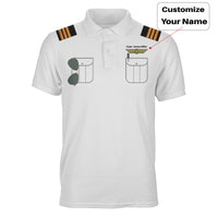 Thumbnail for Customizable Pilot Uniform (Badge 2) Designed 3D Polo T-Shirts