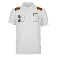 Thumbnail for Customizable Pilot Uniform (Badge 2) Designed 3D Polo T-Shirts