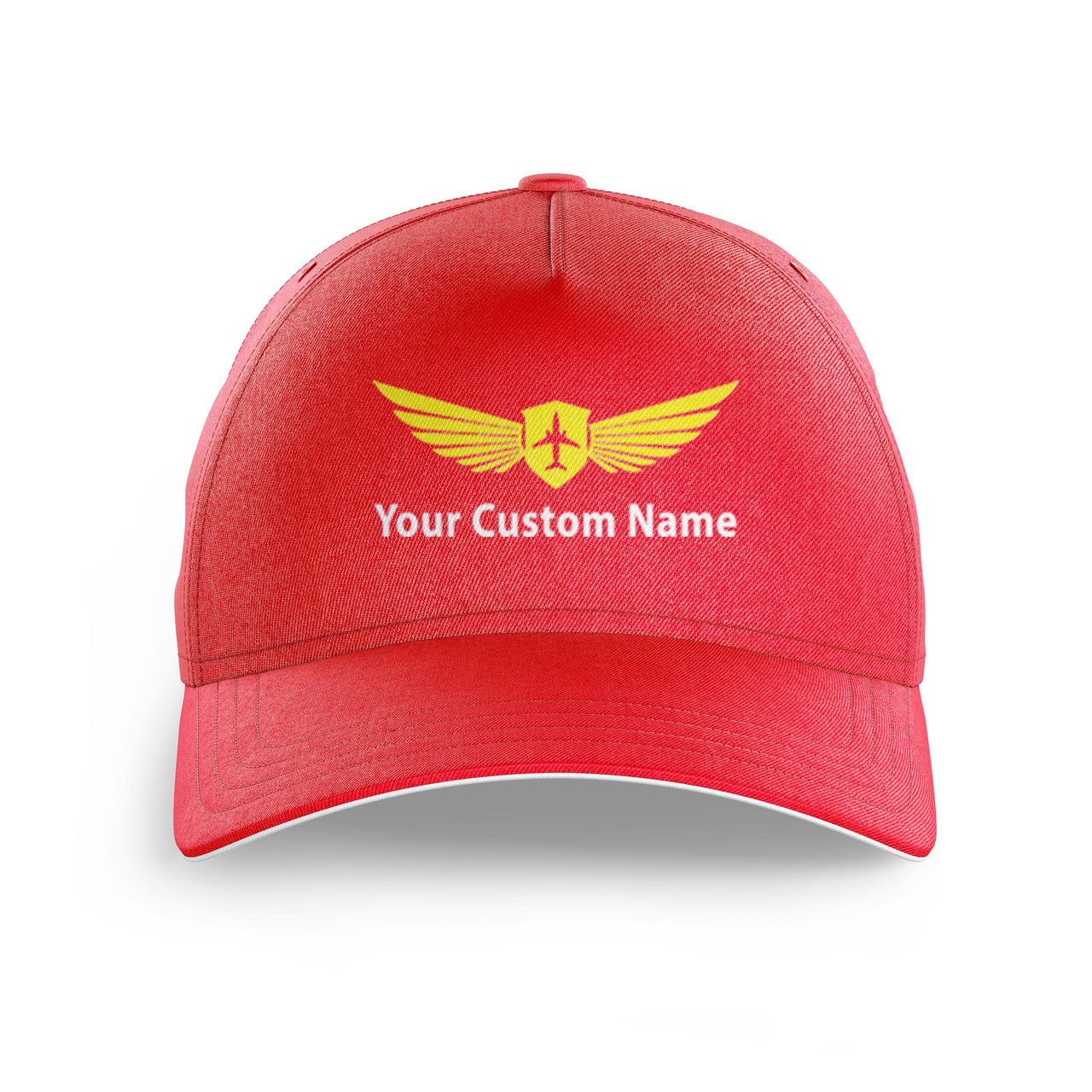 Custom Name (Badge 2) Printed Hats