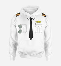 Thumbnail for Customizable Pilot Uniform (Badge 4) Designed 3D Hoodies