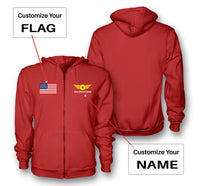 Thumbnail for Custom Flag & Name with 