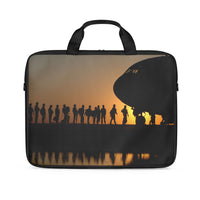 Thumbnail for Band of Brothers Theme Soldiers Designed Laptop & Tablet Bags