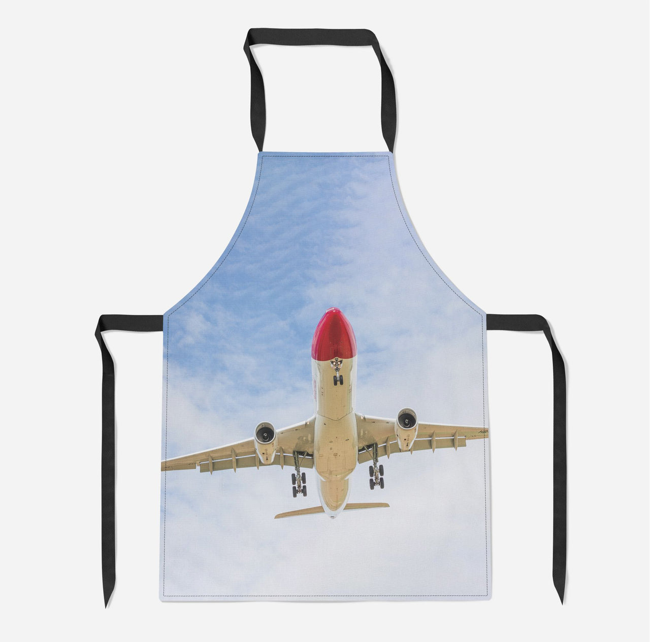 Beautiful Airbus A330 on Approach copy Designed Kitchen Aprons