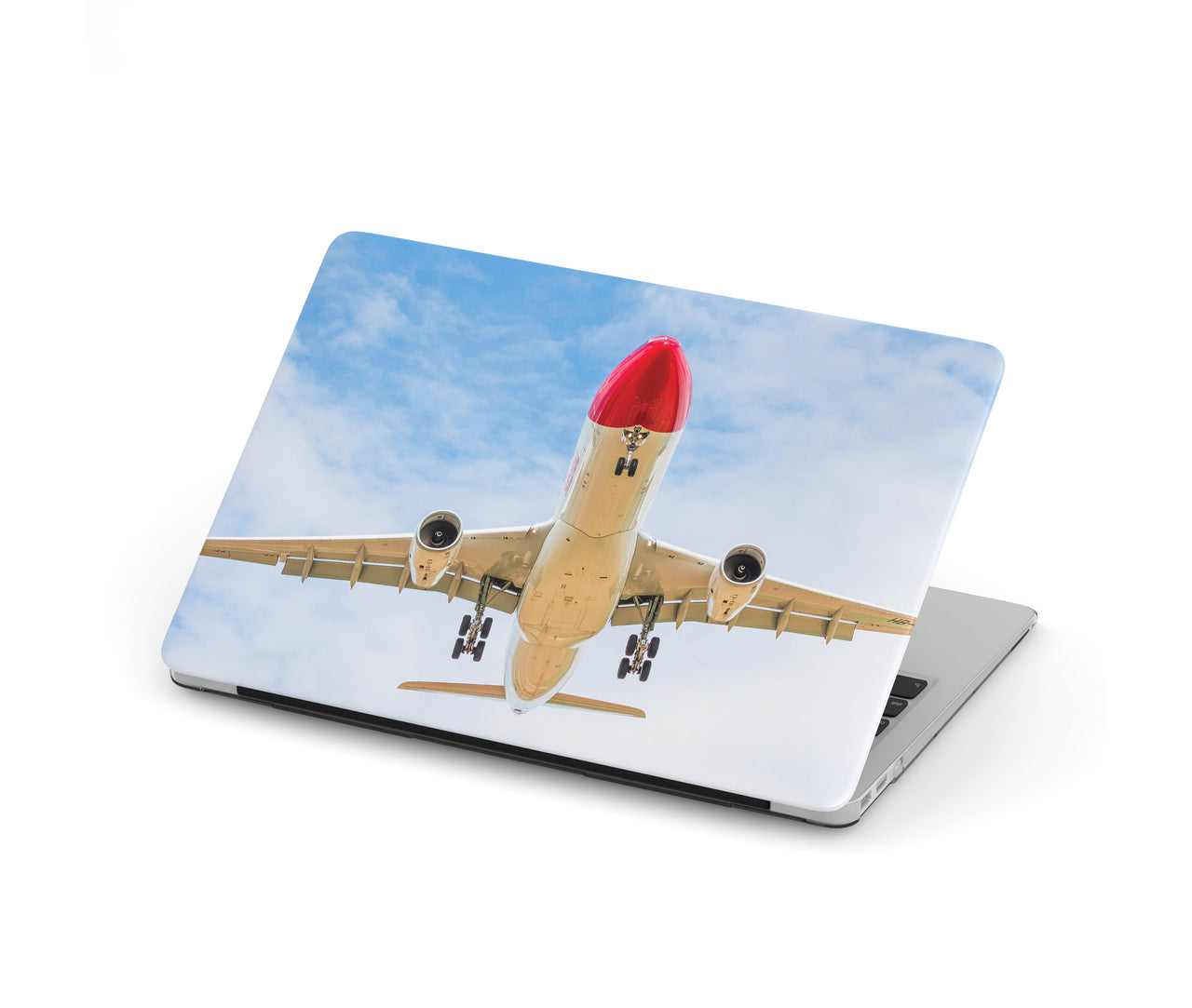 Beautiful Airbus A330 on Approach copy Designed Macbook Cases
