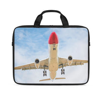 Thumbnail for Beautiful Airbus A330 on Approach Designed Laptop & Tablet Bags
